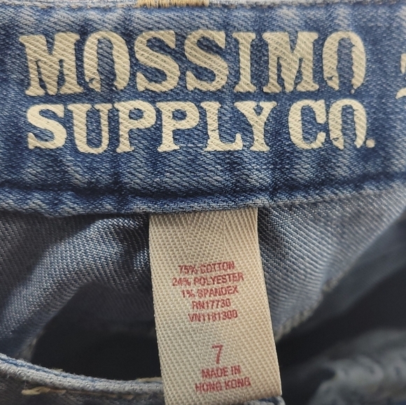 Mossimo Denim Jeans Low Rise Super Flare Size 7 - Picture 7 of 17